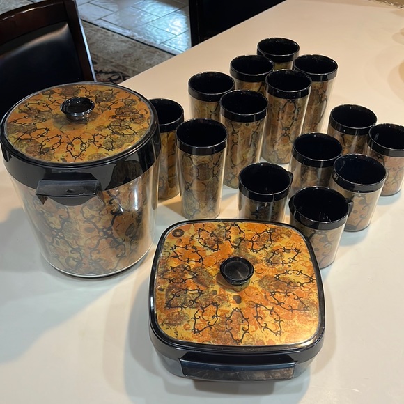 Thermo-Serv Other - Vintage Thermo-Serv bundle ice bucket, server, mugs, tumblers